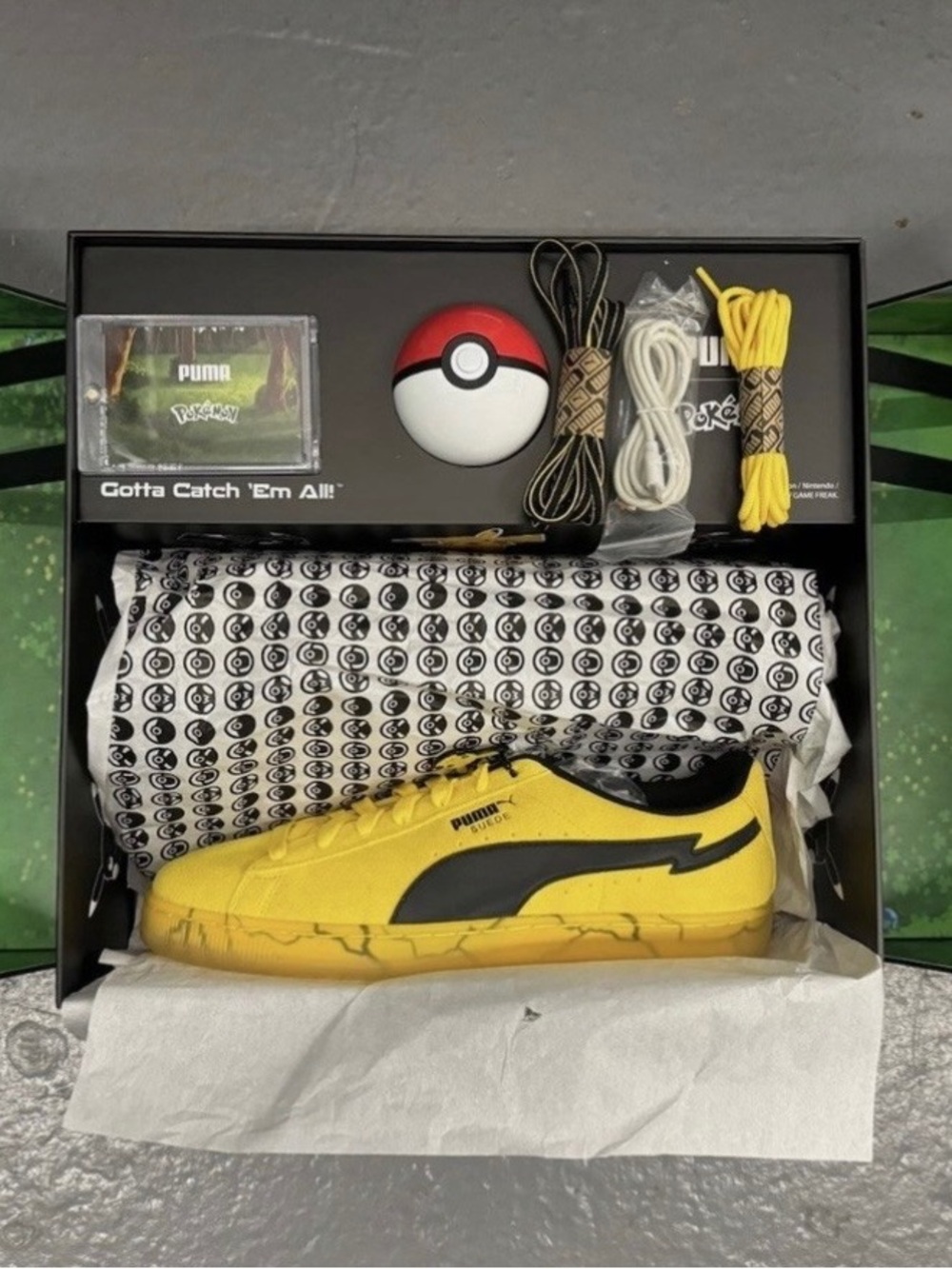 Pokemon x Puma Ultra Limited Edition Suede Pikachu Sneaker